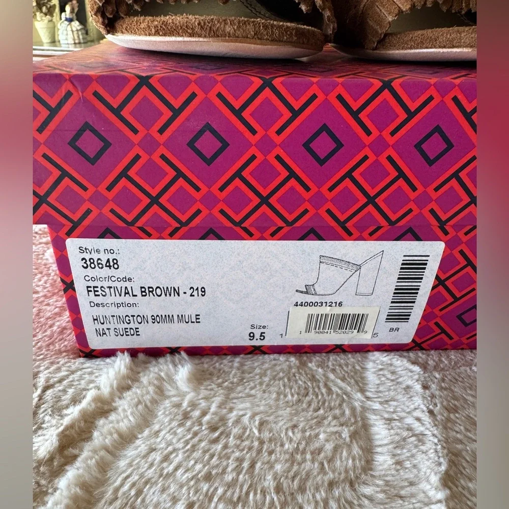 TORY BURCH Huntington Suede Slides